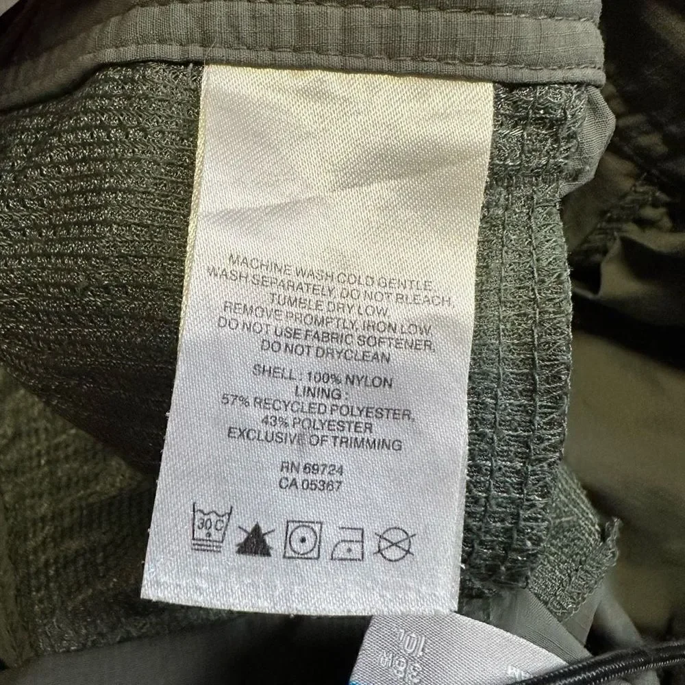 Columbia Men’s Size 36 Cargo Shorts Olive Green 10 Inch Inseam Sun Protection